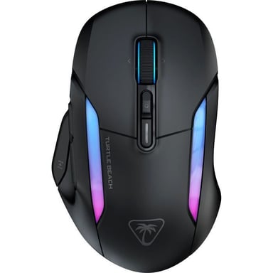Souris gaming sans fil - Turtle Beach Kone? II Air - Ergonomique - Noir, Bluetooth, 26 000 DPI, molette 4D