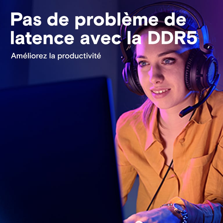 Crucial Mémoire RAM DDR5 5600 MT/ CL46 SODIMM - vue 2