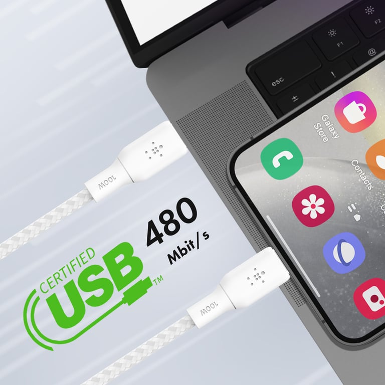 Belkin Câble USB C vers USB C renforcé 2 - vue 4