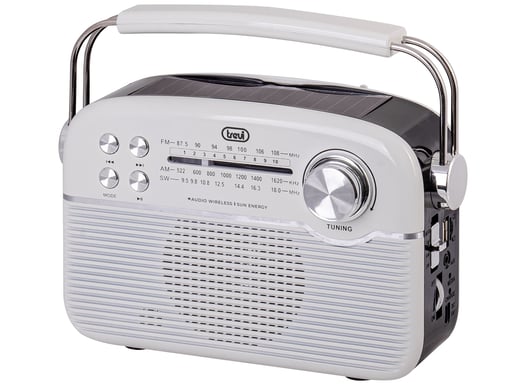 Trevi RA 7F50 BT Personnel Analogique Blanc