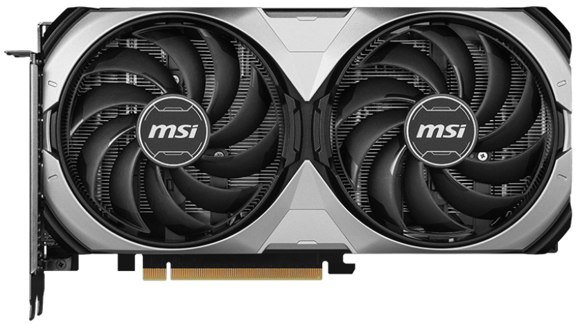 MSI VENTUS 4070 2X E1 12G OC NVIDIA GeForce RTX 4070 12 Go GDDR6X - Neuf