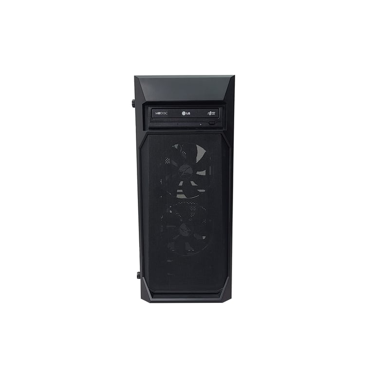 Zalman Z1 Plus ATX Mid Tower PC Case Pre installed 2 x 120mm LED fan in front 1 Midi Tower Neuf - vue 3