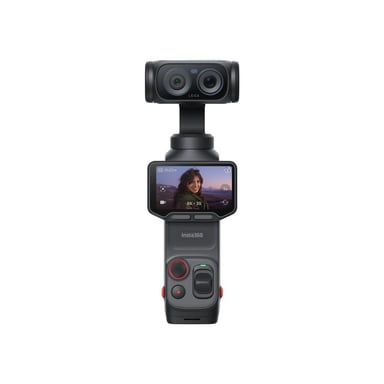 Insta360 Luna Ultra Noir - Caméra 8K avec IA et écran OLED