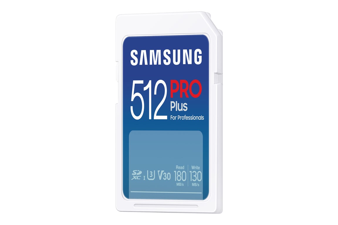 Samsung MB-SD512S/EU mémoire flash 512 Go SD UHS-I Classe 3 - Neuf