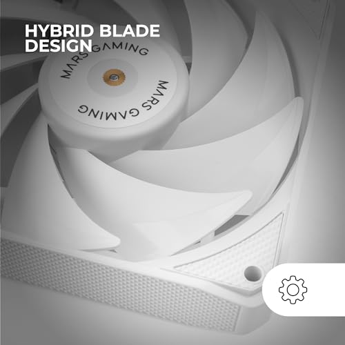 Mars Gaming MF NCLX2 Boitier PC Ventilateur 12 cm 2 pièce Neuf - vue 2