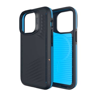 GEAR4 Vancouver Snap funda para teléfono móvil 15,5 cm (6.1'') Negro, Azul
