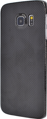 Custodia per Samsung Galaxy S6 Edge, nero carbone autentico