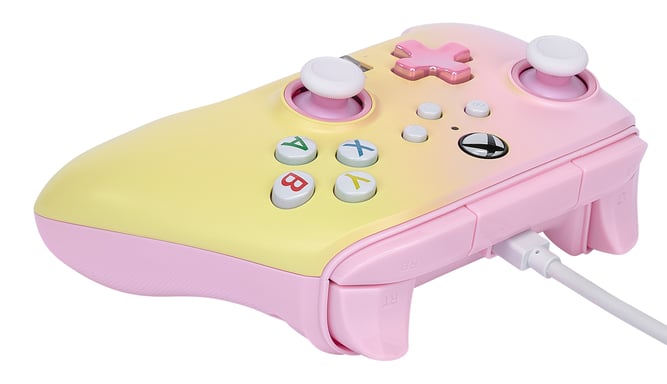 PowerA XBGP0003-01 mando y volante Rosa USB Gamepad Analógico Xbox, Xbox Series S, Xbox Series X