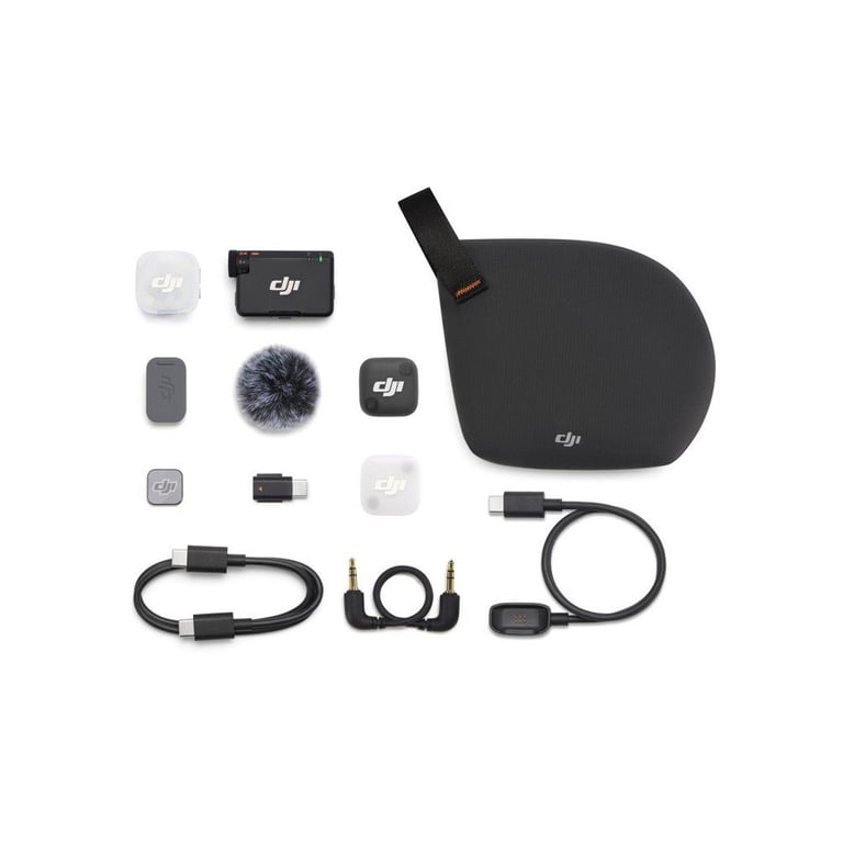 Microphone DJI Mic Mini 2 1 TX + 1 RX – Compact, Boîtier de Recharge Inclus - vue 6