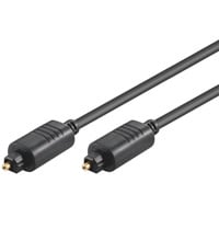 Cordon audio numérique optique Toslink haute qualité mâlemâle 1.5 mètre