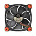 Thermaltake Riing 14 Boitier PC Ventilateur 14 cm Noir, Rouge