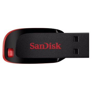 SanDisk Cruzer Blade 64 GB Unità flash USB USB Type-A 2.0 Nero, Rosso
