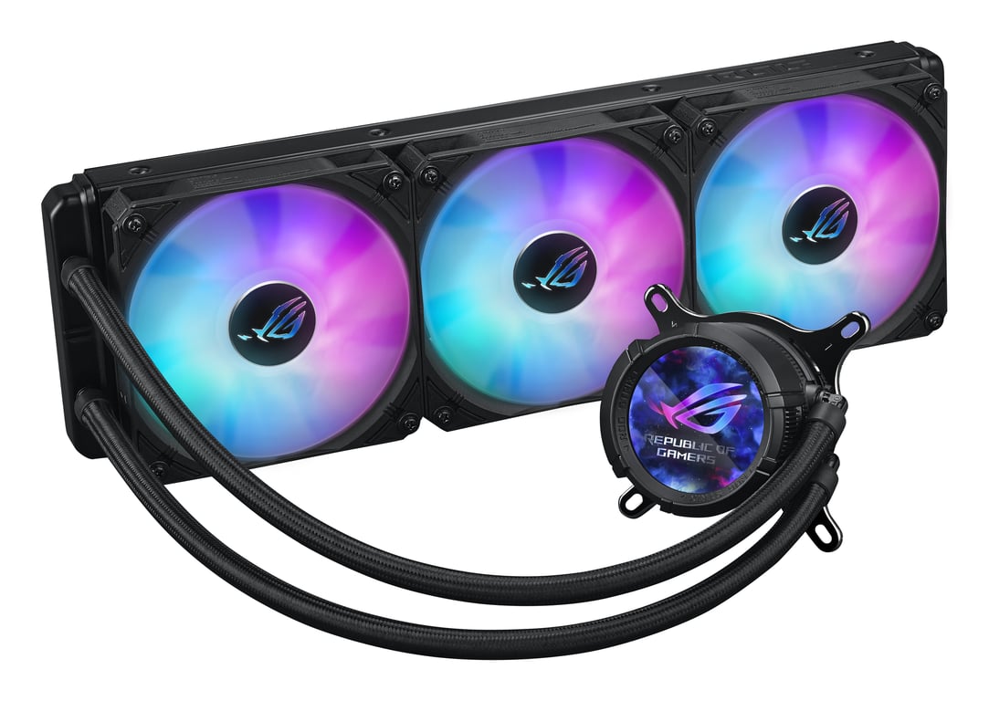 ASUS ROG STRIX LC III 360 ARGB Processeur Refroidisseur de liquide tout-en-un 12 cm Noir - Neuf