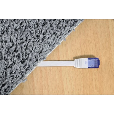 Hama 53773 netv?rkskabel Hvid 5 m Cat6