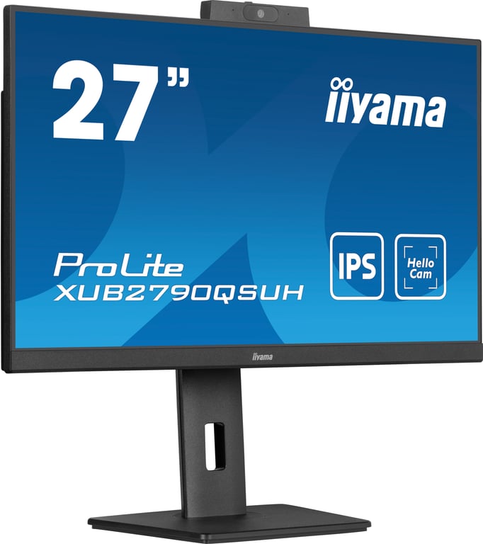 iiyama Prolite XUB2790QSUH B1 27" LED IPS QHD 100Hz USB C Webcam - vue 2