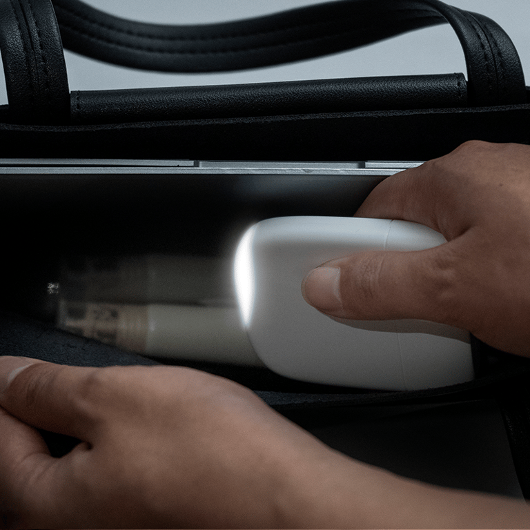 Batterie Externe XOOPAR 5000 mAh Lumière Tactile Intégrée Neuf - vue 3