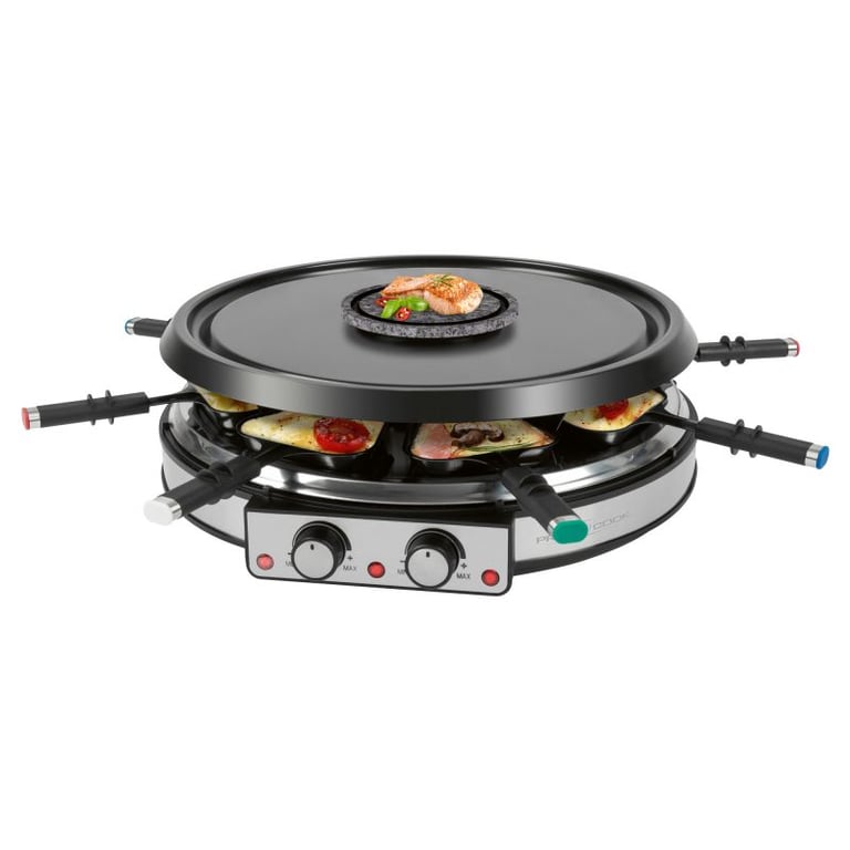Appareil À Raclette Et Fondue Proficook PC-RG/FD1245 – 8 Personnes, 1900 W - vue 4