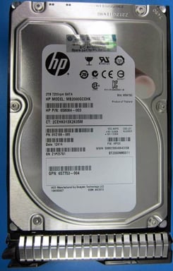 HPE 2TB hot-plug SATA HDD disque dur 2 To 7200 tr/min 3.5''