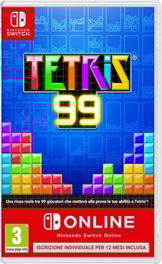 Nintendo Tetris 99 + Switch Online 12 month