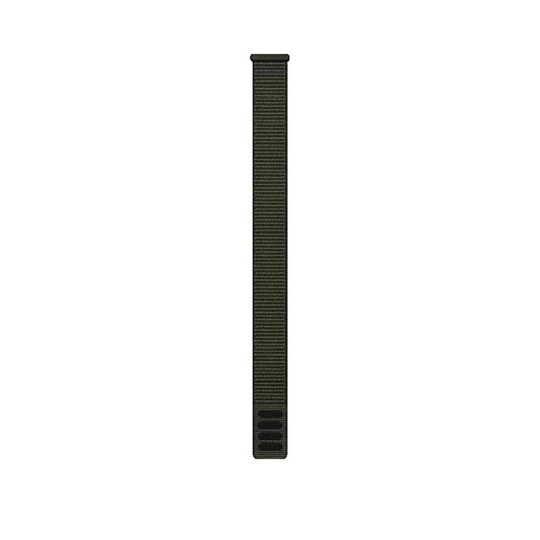 Bracelet pour montre Garmin UltraFit 22 en nylon antimicrobien Moss Neuf