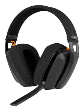 Casque Audio Gaming Sans fil Kanji, Noir