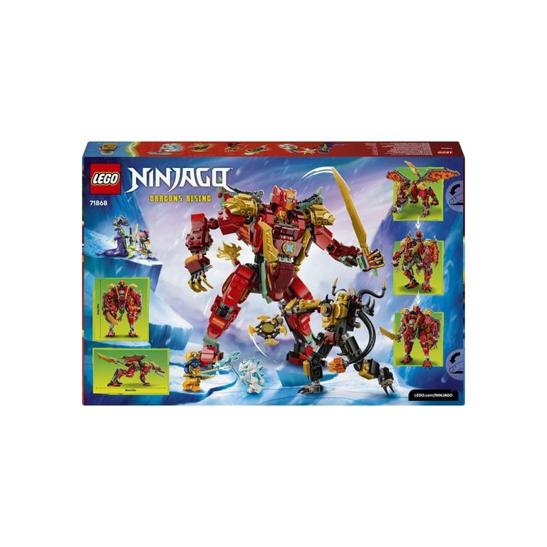 LEGO Ninjago Le robot dragon transformable de Braséra 71868 - vue 7