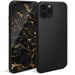 Moozy Custodia in silicone della serie Minimalist per iPhone 11 Pro, nero - Sottile e flessibile con finitura opaca in TPU