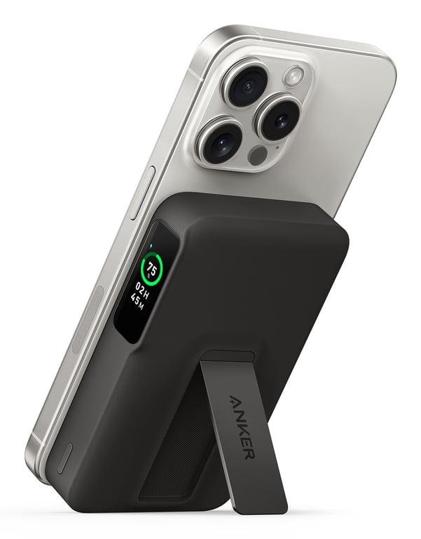 Power Bank ANKER MagGo 10K Charge sans fil Support pliable 10000 mAh - vue 3