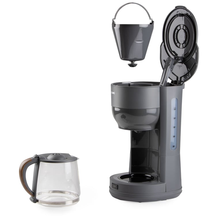 Cafetière filtre DOMO DO754K 125 10 tasses / Bois - vue 7