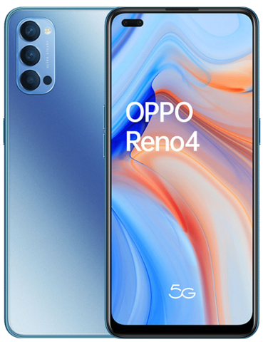 Reno 4 5G 128 Go, Bleu, débloqué