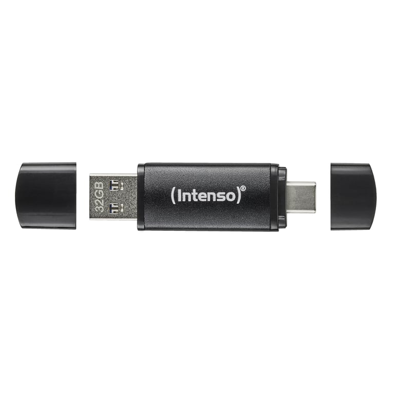 Clé USB Intenso 3544491 USB A USB C aluminium - vue 4