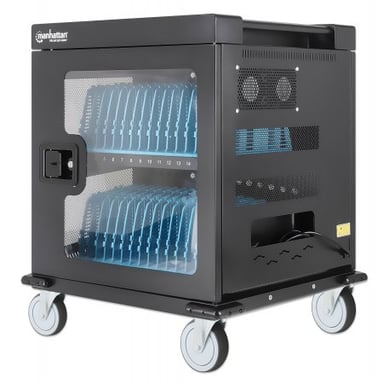 Manhattan 180542 chariot et rangement roulant Classe mobile de charge et de gestion Noir