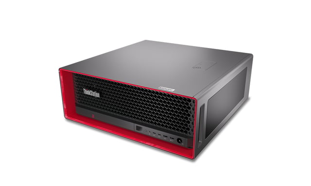 Lenovo ThinkStation P5 Intel® Xeon® W w3-2425 32 GB DDR5-SDRAM 1 TB SSD Windows 11 Pro for Workstations Torre Puesto de trabajo Negro, Rojo