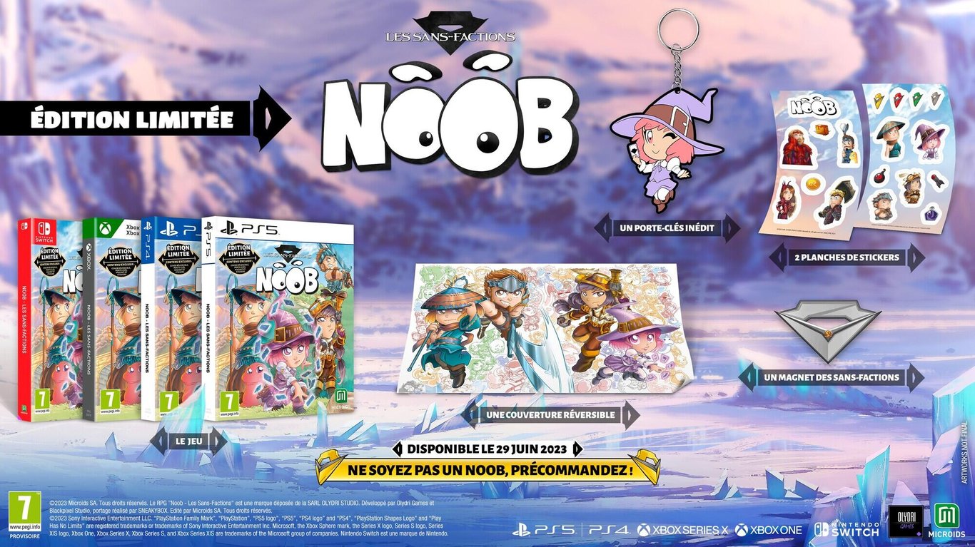 NOOB : LES SANS FACTIONS Edition Limitée Jeu Xbox One et Xbox Series X - vue 3