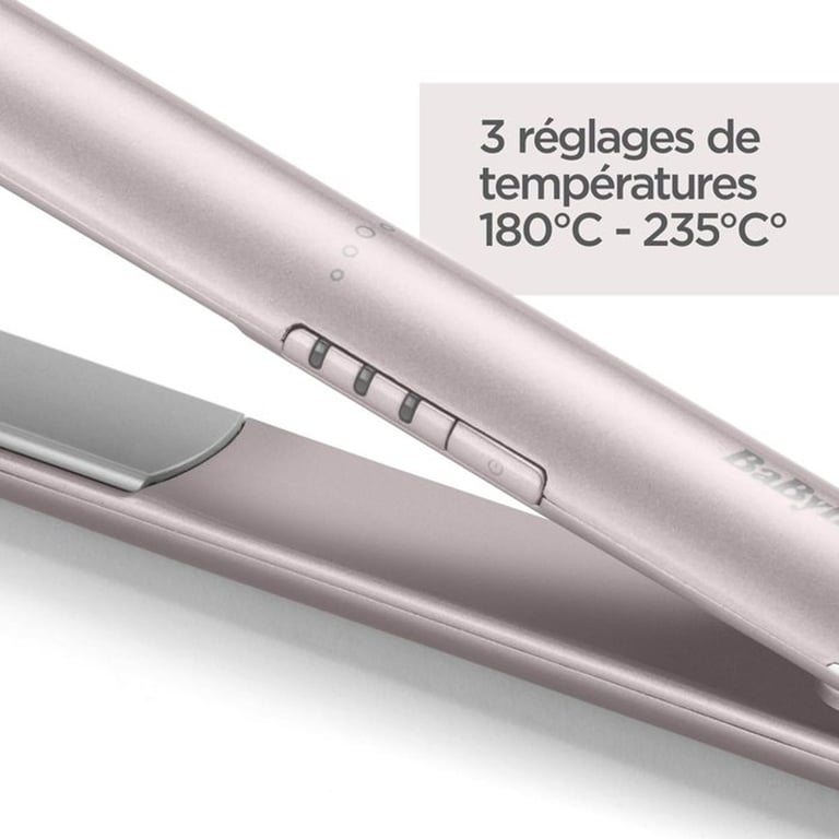 Lisseur BABYLISS ST516E – Plaques Titane-Céramique, 3 Réglages de Température - vue 6