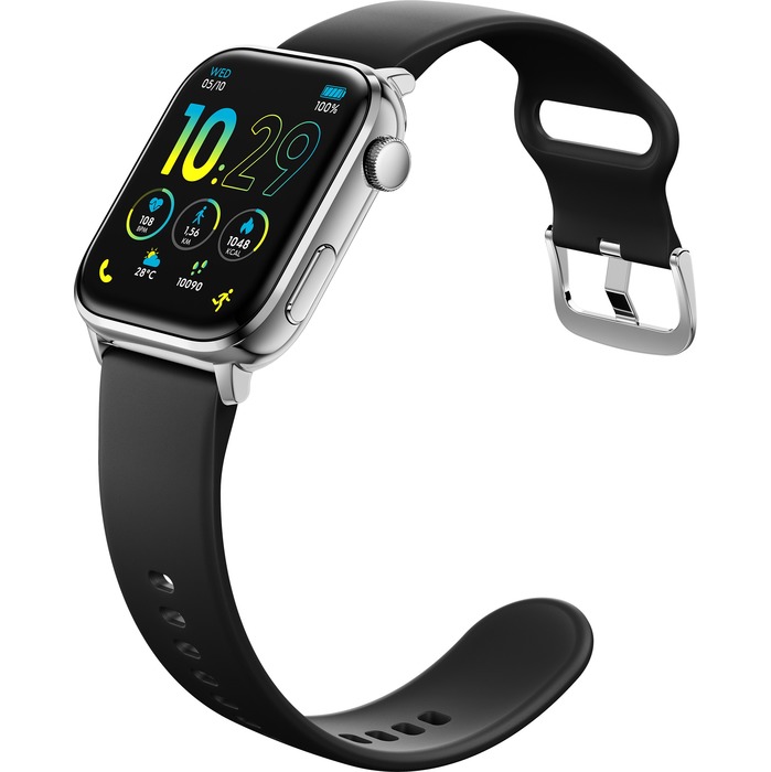 Montre connectée Ice Watch ICE SMART 3.0 - GPS et Strava intégrés - 1.78  - Argent/Noir - Neuf