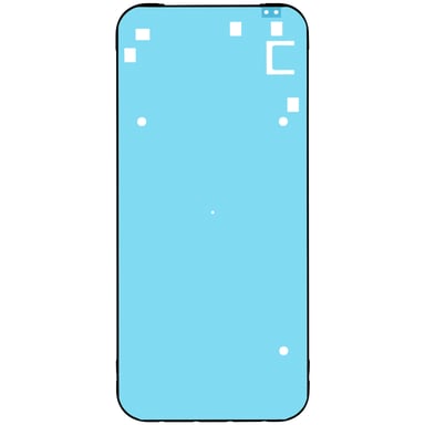 Google Adhesivo de pantalla de doble cara para Pixel 9a Service Pack original Transparente