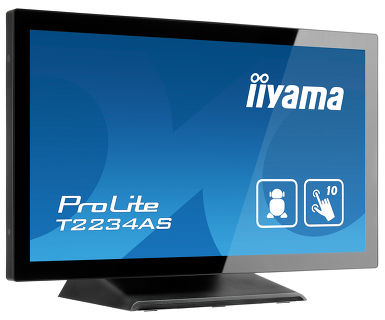iiyama ProLite T2234AS-B1 écran plat de PC 54,6 cm (21.5 ) 1920 x 1080 pixels Full HD Écran tactile Multi-utilisateur Noir - Neuf