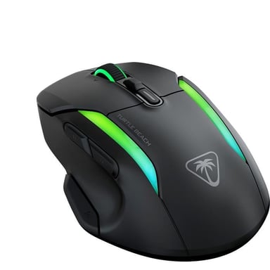 Souris gaming sans fil - Turtle Beach Kone? II Air - Ergonomique - Noir, Bluetooth, 26 000 DPI, molette 4D