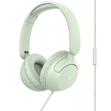 imoshion Casque filaires pour enfants - Câble AUX - Limiteur de décibels - Mint Green