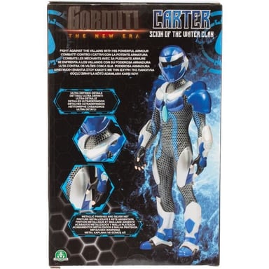 Figurine articulée - Scion avec armure Modele Eau - 27 cm - a partir de 4 ans - GRV032 - Neuf