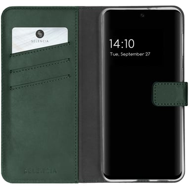 Selencia A325F51255706 coque de protection pour téléphones portables 16,3 cm (6.4'') Étui avec portefeuille Vert Samsung Samsung Galaxy A32 (4G)