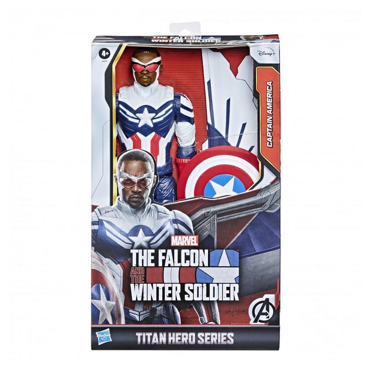 Figurine Marvel Avengers Titan Hero Nouveau Captain America avec Ailes Wakandaises Neuf - vue 4
