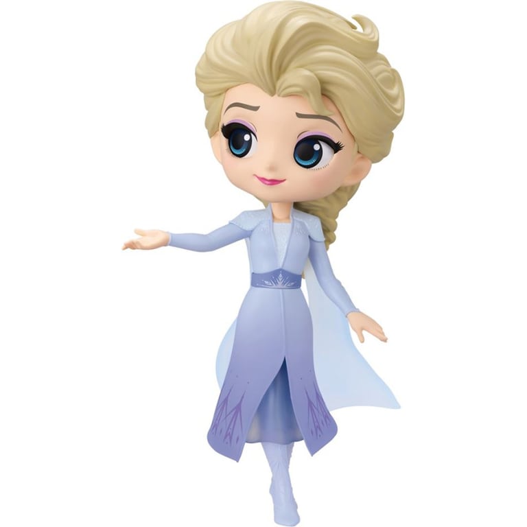 Figurine Bandai Q Posket Disney Characters Elsa From Frozen 2 V2 Version A Neuf