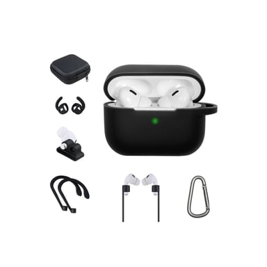 Accessori audio Onearz Mobile Gear Kit accessori 7 in 1 per AirPods Pro Pro2 Nero