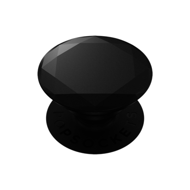 PopSockets Grip Diamante Metálico Negro