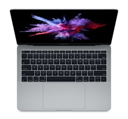 MacBook Pro Core i7 (2017) 13.3', 4 GHz 128 Go 8 Go Intel Iris Plus 640, Gris sidéral - QWERTY Portugais