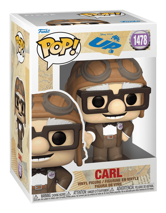 Figurine Funko Pop Disney Pixar Up S2 Carl Neuf - vue 1