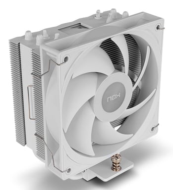 NOX Hummer NXHUMMERR400WH sistema de refrigeración para ordenador Procesador Ventilador 12 cm Blanco