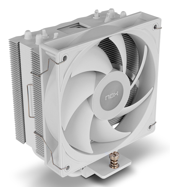 Refrigeración Aire Nox Socket AM5AM4LGA1700 120mm Hummer R 400 Blanco PWM Compacto - vue 4